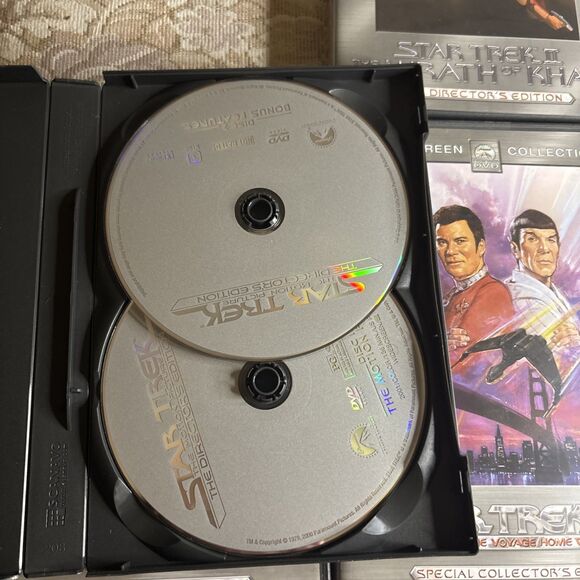 Star Trek 4-movie gift set (1, 2, 3, and 4) - Picture 2 of 5